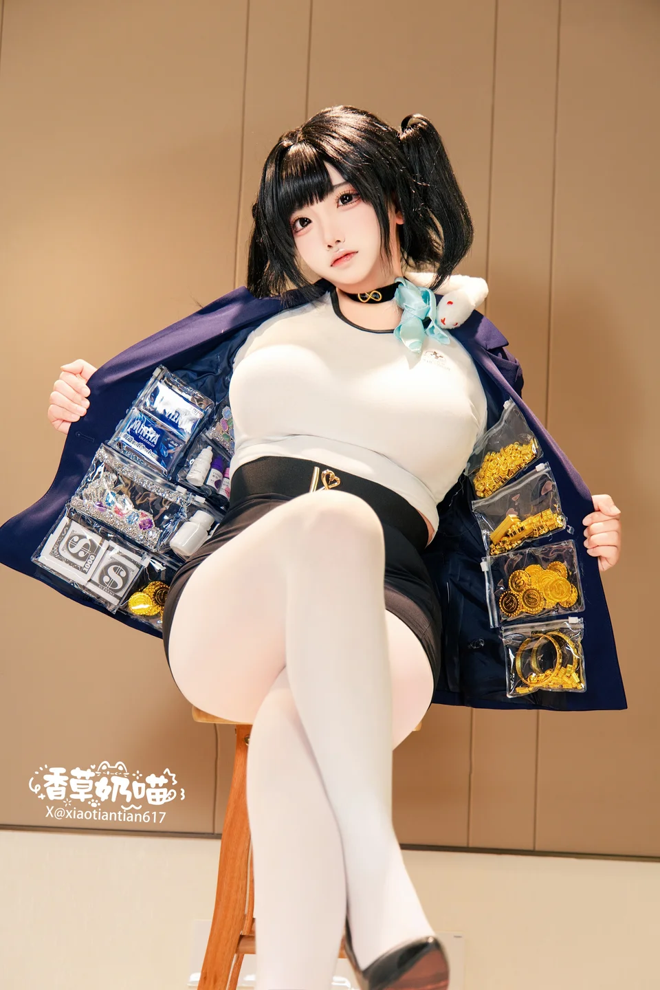 香草奶喵 - No.005 索拉 [136P,22V-2.36GB] tg@simisebaisi 【丝足阁】049.webp